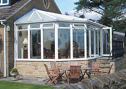 Hipped Lean To or Gullwing Conservatories