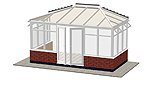 Hipped Lean to DIY Conservatory